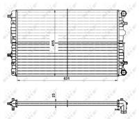 Kühler, Motorkühlung NRF 50141