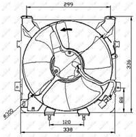 honda Koelventilatorwiel