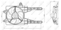 fiat Koelventilatorwiel