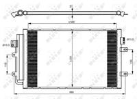 iveco Condensor, airconditioning