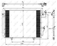 mitsubishi Condensor, airconditioning