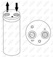 Trockner, Klimaanlage NRF 33208