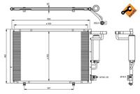 ford Condensor, airconditioning