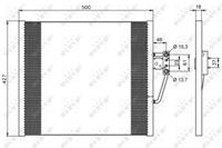 bmw Condensor, airconditioning