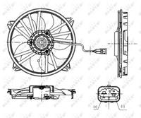 citroen Koelventilatorwiel