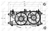 fiat Koelventilatorwiel