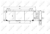 NRF Wasserkühler 50231 Kühler,Motorkühler JEEP,GRAND CHEROKEE I ZJ,CHEROKEE XJ