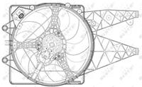 NRF Lüfter 47203 Elektrolüfter,Hochleistungslüfter FIAT,ALFA ROMEO,ABARTH,GRANDE PUNTO 199,PUNTO EVO 199,PUNTO Van 199,PUNTO EVO Van 199_,MITO 955