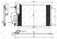 NRF Klimakondensator EASY FIT 35974 Kondensator,Klimakühler NISSAN,QASHQAI / QASHQAI +2 J10, JJ10