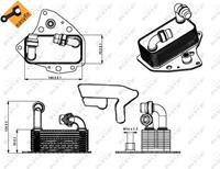 Oliekoeler, Motorolie EASY FIT NRF 31343