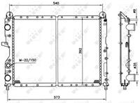 NRF Wasserkühler 54501 Kühler,Motorkühler FIAT,ALFA ROMEO,LANCIA,TIPO 160,TEMPRA 159,TEMPRA S.W. 159,155 167,DELTA II 836,DEDRA 835,DEDRA SW 835