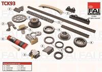 faiautoparts FAI AutoParts Steuerkettensatz TCK93  SUZUKI,GRAND VITARA II JT,GRAND VITARA I FT,VITARA ET, TA