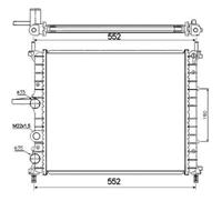 fiat Radiateur