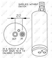 Trockner, Klimaanlage NRF 33181