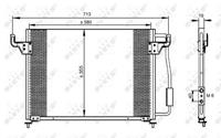 citroen Condensor, airconditioning