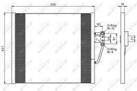 bmw Condensor, airconditioning