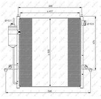 mitsubishi Condensor, airconditioning