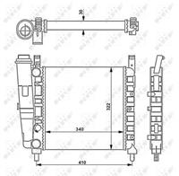 fiat Radiateur