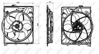 Lüfter, Motorkühlung NRF 47862