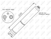 Trockner, Klimaanlage NRF 33224