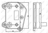 NRF Ölkühler EASY FIT 31183 Ölkühler, Motoröl MERCEDES-BENZ,C-CLASS W203,E-CLASS W211,C-CLASS W204,C-CLASS T-Model S204,C-CLASS T-Model S203