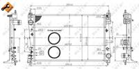 Abarth Radiateur 53454