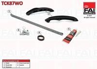 faiautoparts FAI AutoParts Steuerkettensatz TCK87WO  VW,AUDI,SKODA,GOLF V 1K1,TOURAN 1T1, 1T2,GOLF VI 5K1,PASSAT Variant 3C5,GOLF PLUS 5M1, 521,PASSAT 3C2