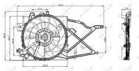 opel Koelventilatorwiel