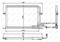 ford Condensor, airconditioning