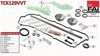 faiautoparts FAI AutoParts Steuerkettensatz TCK129VVT  BMW,PEUGEOT,CITROËN,1 F20,3 Touring F31,3 F30, F35, F80,1 F21,207 WA_, WC_,207 CC WD_,207 SW WK_,308 SW,208