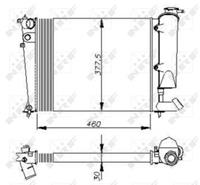 peugeot Radiateur