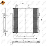 citroen Condensor, airconditioning