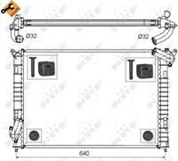 NRF Wasserkühler 53808 Kühler,Motorkühler MINI,MINI R50, R53,MINI Cabriolet R52