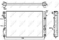 opel Radiateur 519689