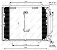 mercedes-benz Condensor, airconditioning