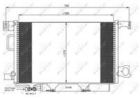 mercedes Condensor airconditioning
