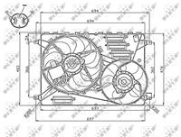 Volvo Koelventilatorwiel