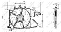 opel Koelventilatorwiel