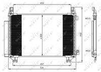 Toyota Condensor, airconditioning