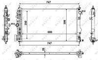 chevrolet Radiateur 53775