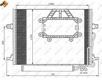 mercedes Condensor, airconditioning 350211