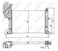 mercedes-benz Radiateur