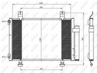 Kondensator, Klimaanlage NRF 35645