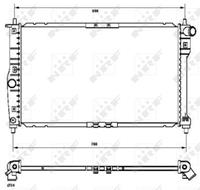 daewoo Radiateur 53253