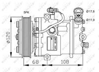 opel Compressor, airconditioning 32775