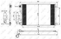 nissan Condensor, airconditioning