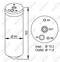 Trockner, Klimaanlage NRF 33222