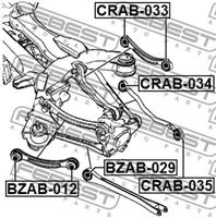 chrysler Draagarmrubber