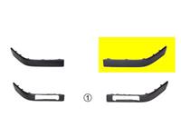 audi BUMPERLIJST LINKS BUMPER -V6 zonder MISTLICHTGAT 0322585