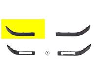 audi BUMPERLIJST RECHTS BUMPER -V6 zonder MISTLICHTGAT 0322586